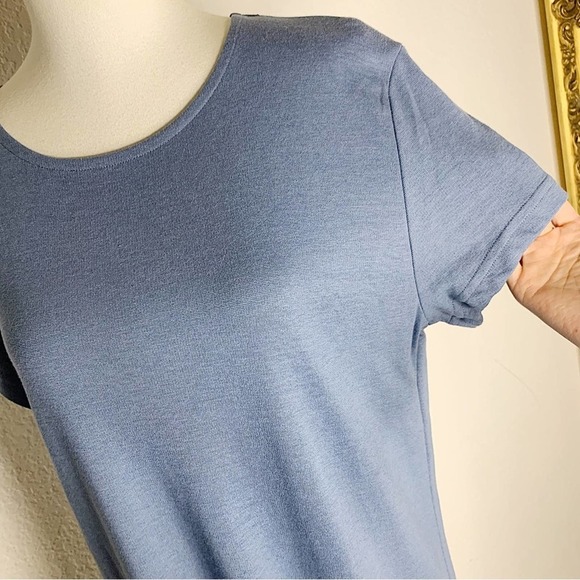 NWT Horny Toad Toad & Co Ocean Blue Tomboy Short Sleeve Dress Size Large - Picture 5 of 10